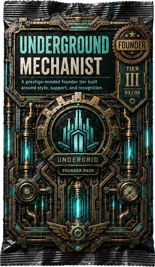 Underground Mechanist founder pack for Undergrid Iron Veil